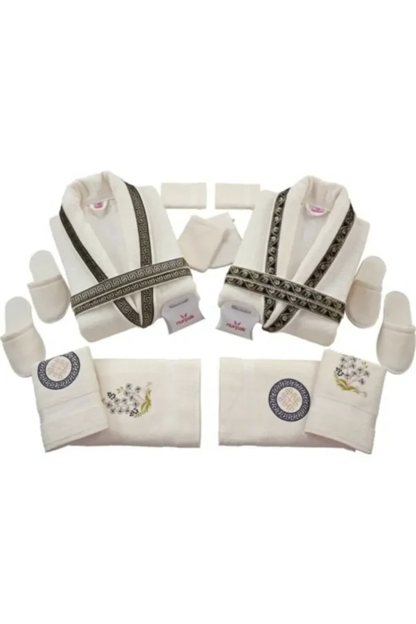 Family Bathrobe Set 100% Cotton TURKISH QUALITY