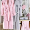 10 Piece Embroidered Bathrobe Set.