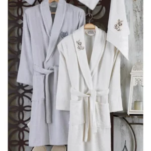 kf-Af0f3faef83024e7b94024e7ac4133f60Q-10-Piece-Embroidered-Bathrobe-Set-Enjoy-Luxurious-Comfort-Our-Product-is-Made-of-100-Cotton-Yarn 10 Piece Embroidered Bathrobe Set.