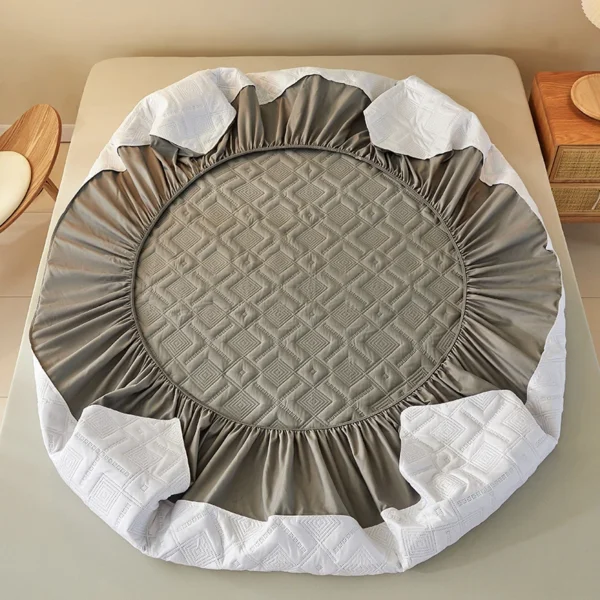 kf-S01623cc64d3f4f98b56c8206eba277f2r-Waterproof-Bed-Sheet-Quilted-Throw-Mattress-Cover-for-Winter-Elastic-Fitted-Sheet-Protector-Full-Queen-King Waterproof Bed Sheet Quilted Throw Mattress Cover