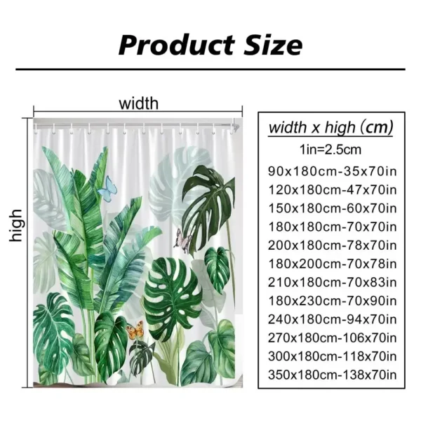 Natural Bathroom Decor Shower Curtain