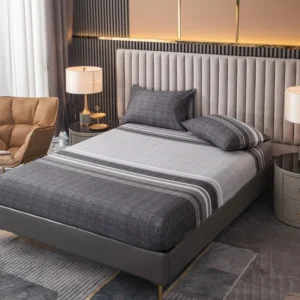 kf-S2457e1c02aa8482caf5f60b9924cdaed6-100-Polyester-3pcs-Printed-Sanding-Fitted-Sheet-and-pillowcases-Set-Elastic-Band-Around-Mattress-Cover-King Printed Sanding Fitted Sheet and pillowcases Set