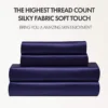 kf-S25169c928ffa4358b05bba7fbc8e4e19b-High-End-Satin-Fabric-Queen-Size-Bed-Sheet-Set-Luxury-Grade-A-Bed-Linen-Set-Solid High End Satin Fabric Luxury Bed Sheet Set