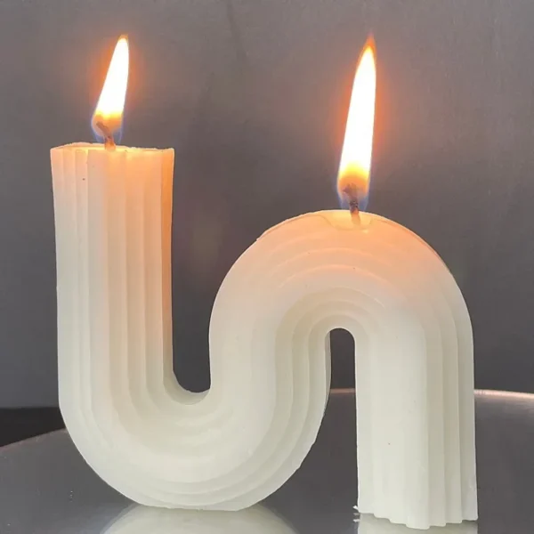kf-S264efc4b634f40deb47aac296b1188b34-Geometric-S-shaped-Scented-Candle-Simple-S-shaped-Ladder-Decoration-Home-Decoration-Scented-Handmade-Candle Geometric S-shaped Scented Candle Simple