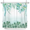 kf-S2a26ac183b764b58aea58a56c9692ee0a-Tropical-Greenery-Leaf-Shower-Curtain-Tulip-Bathroom-Curtain-Romantic-Refreshing-Curtain-Polyester-Waterproof-Bathroom-Shower Romantic Waterproof Polyester Shower Curtain