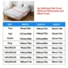 1pc Cooling Extra Thick Fluffy & Soft Knitted Mattress Protector