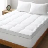 1pc Cooling Extra Thick Fluffy & Soft Knitted Mattress Protector