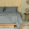 kf-S330629daed374ceeb179fc77479ac2a5I-Pure-Linen-Soft-Bed-Sheet-Set-for-Queen-King-Single-Full-Size-Bed-1-Flat-Sheet Pure Linen Soft Farmhouse Bedding Bed Sheet Set