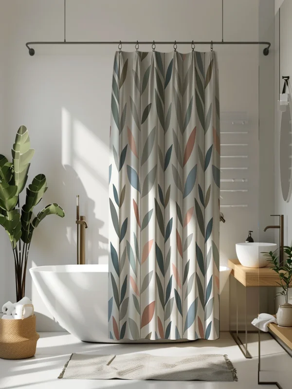 kf-S3eafa23e9a31484a826840a0da42d090I-1-pack-of-colorfulful-leaf-pattern-polyester-material-shower-curtain-tarpaulin-bathroom-thickeneded-mildew-proof-partition colorfulful leaf pattern polyester material shower curtain