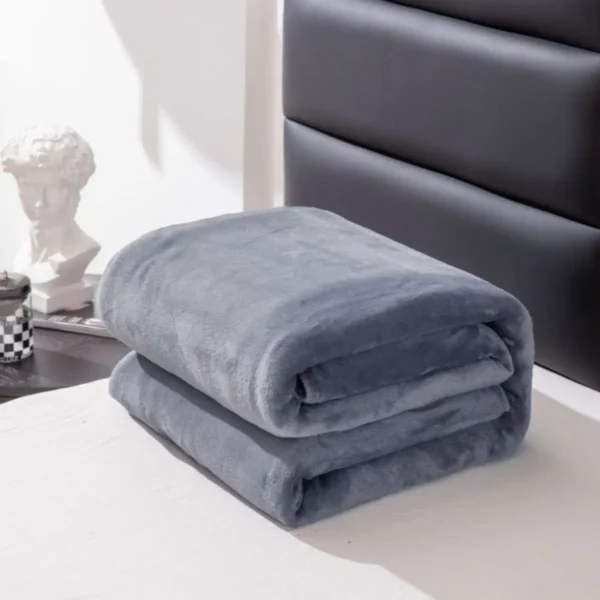 kf-S414500b07cbc49538592f56fac15e0eez-1pc-simple-and-plain-colored-plush-blanket-multifunctional-Farley-plush-blanket-cover-thickened-and-warm Simple Plain Plush Blanket