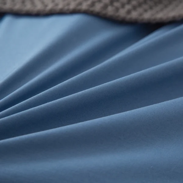 kf-S4206536da1c142b1a402e9d772996e51G-Blue-Duvet-Cover-Set-Home-Textile-Solid-Color-Minimalist-Style-Comforter-Cover-Pillowcase-Single-Queen-King Duvet Cover Set Solid Color Minimalist Style