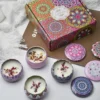 4pcs Scented Candles Set With Box
