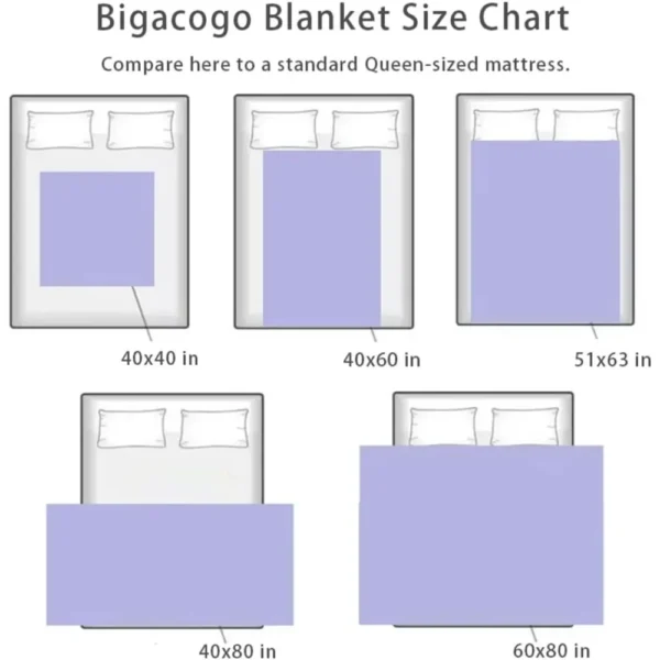 Bigacogo Chunky Knit Chenille Throw – 100% Hand-Knitted