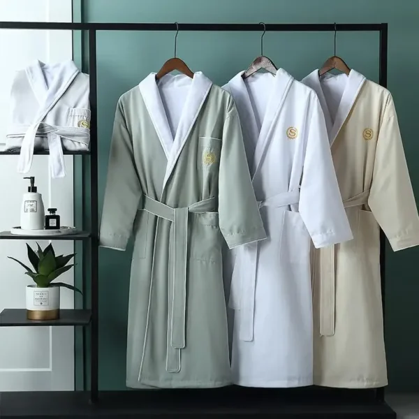 Huadian Double Layer Five Star Hotel Bathrobe