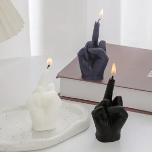 kf-S556ee4edfede4d56834612f857cde960m-Creative-Candles-Middle-Finger-Shaped-Gesture-Scented-Candles-Niche-Funny-Quirky-Gifts-Home-Decoration-Ornaments-Birthday Middle Finger Shaped Gesture Scented Candle