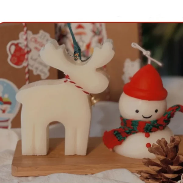 Aromatherapy Deer Christmas Candle