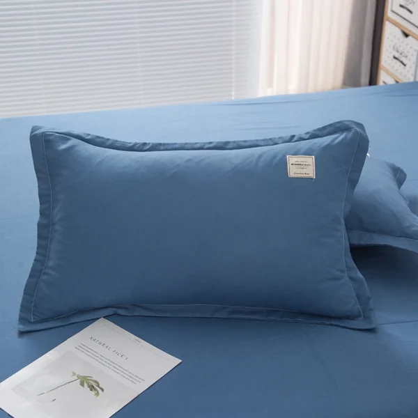 kf-S91058b47528142bcb86e72955f949a367-Blue-Duvet-Cover-Set-Home-Textile-Solid-Color-Minimalist-Style-Comforter-Cover-Pillowcase-Single-Queen-King Duvet Cover Set Solid Color Minimalist Style