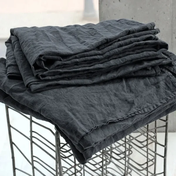 kf-Sa54984890d514d99a244d825f56cbfbbZ-Pure-Linen-Soft-Bed-Sheet-Set-for-Queen-King-Single-Full-Size-Bed-1-Flat-Sheet Pure Linen Soft Farmhouse Bedding Bed Sheet Set