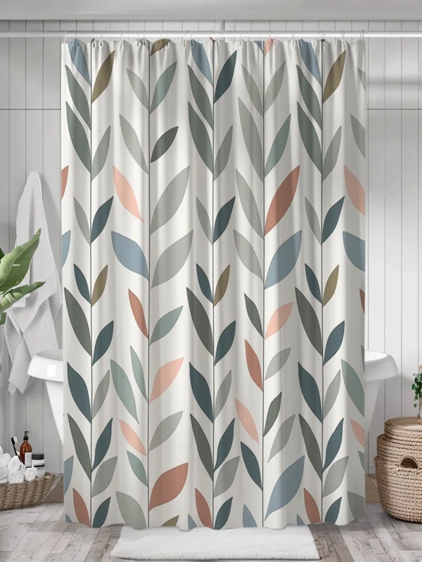 kf-Sc02fb3397fa24103bd4cddc0af939fcai-1-pack-of-colorfulful-leaf-pattern-polyester-material-shower-curtain-tarpaulin-bathroom-thickeneded-mildew-proof-partition colorfulful leaf pattern polyester material shower curtain