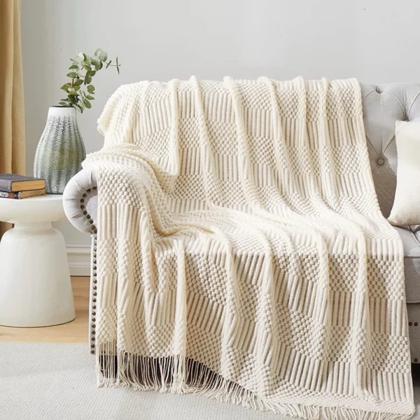kf-Scfedf54e50a649bab603ed1a078345c67-White-Boho-Throw-Blankets-Textured-Big-Knitted-Blankets-Chunky-Vintage-Luxury-Throw-Bedspread-Blanket-Cover-Manta White Boho Chunky Knit Throw Blanket