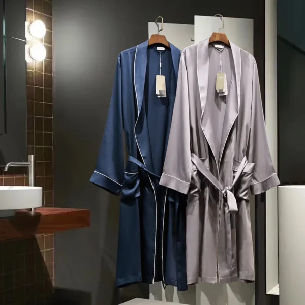 kf-Se47e61c4ee7e42af8427a3e906d0ada9S-2024-new-style-design-spring-summer-luxury-men-long-sleeve-bathrobe-homewear-Sleepwear-nightgown Luxury Men Long Sleeve Bathrobe