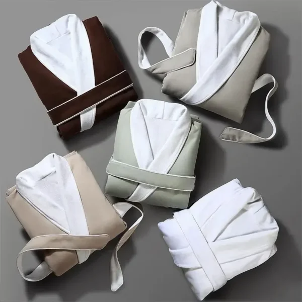 Huadian Double Layer Five Star Hotel Bathrobe