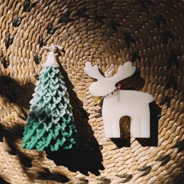 Aromatherapy Deer Christmas Candle