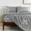 Solid Striped Sleeping Bedding Set