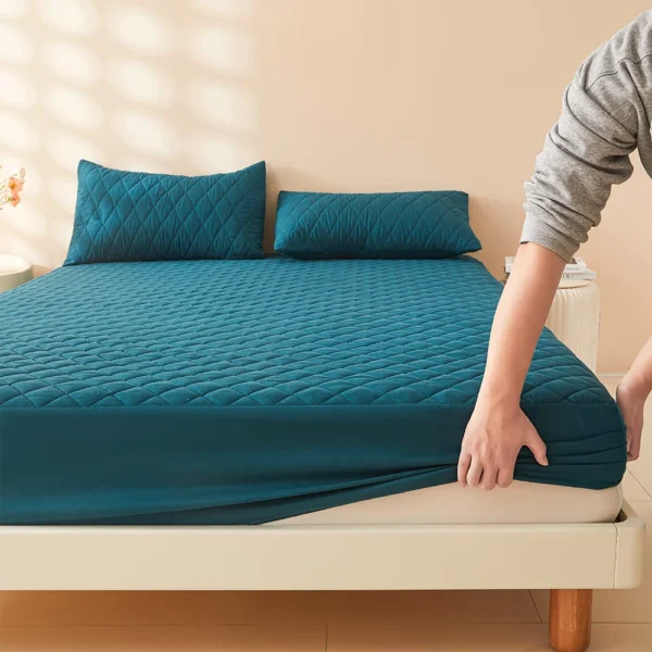 kf-Sf8ccbaca7da74c0282b30256d808a95f7-1pc-3D-Air-Fabric-Thick-Mattress-Cover-100-Waterproof-Mattress-Protector-Soft-and-Breathable-Fitted-Bed 3D Air Fabric Thick Mattress Cover