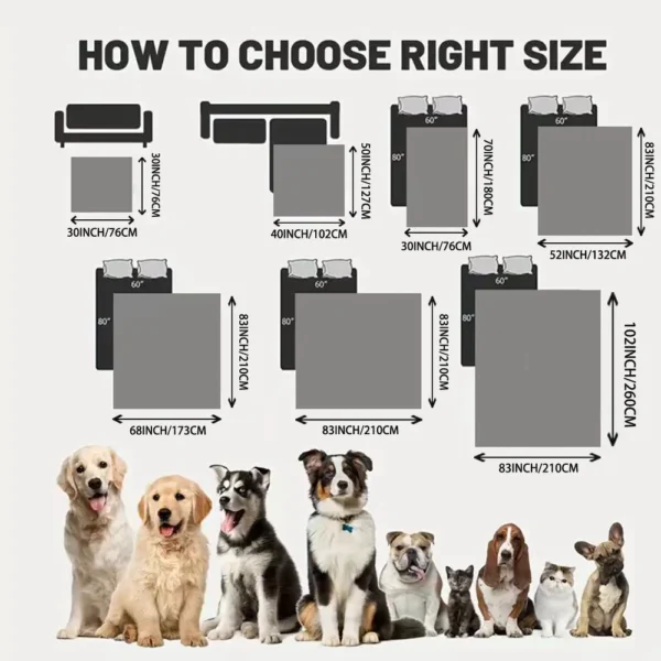 kf-Sfa1db33b9fd9457ebf20382a436ccb5er-1pc-Waterproof-Pet-Bed-Cover-Bed-and-Sofa-Protection-Mat-Suitable-for-Dogs-and-Cats-Protector Waterproof Pet Bed Cover, Bed and Sofa Protection Mat, Suitable for Dogs and Cats, Protector for Mattress or Furniture