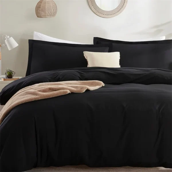 kf-Sfdf64619d9b142d2a927b6e1b39e52d0u-Washed-Cotton-Duvet-Cover-Set-Black-Bedding-Sets-for-Hotel-Bedroom-Brushed-Quilt-Cover-Pillowcase-Flat Linen Cotton Duvet Cover Set
