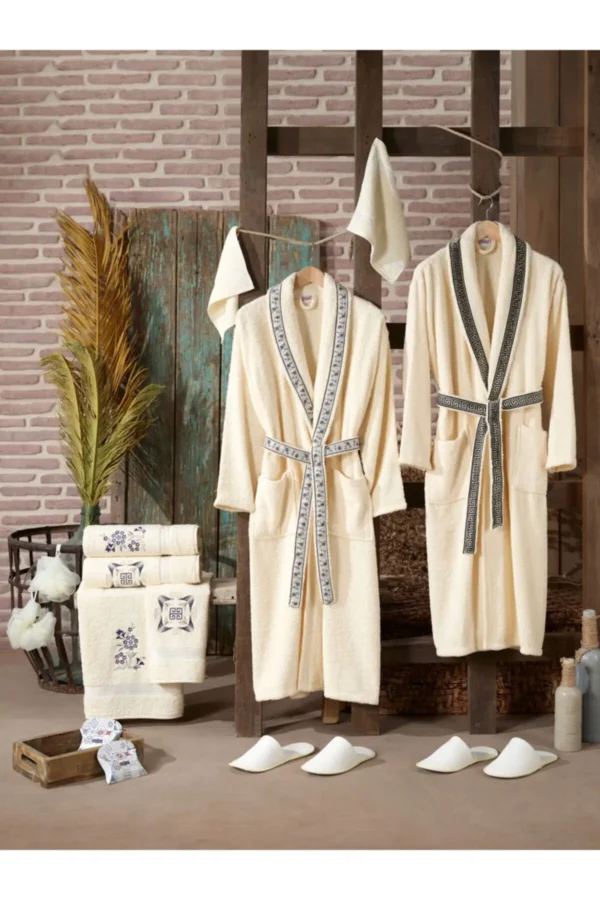 Family Bathrobe Set 100% Cotton TURKISH QUALITY